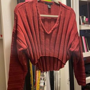 Cropped sweater